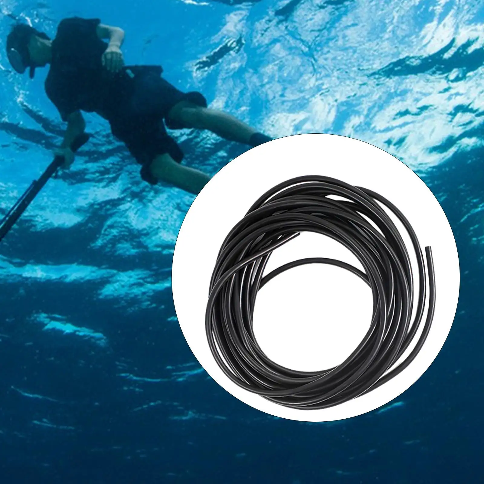 

Резиновая трубка для подводной охоты, резиновая трубка для подводной рыбалки, подводное подводное плавание