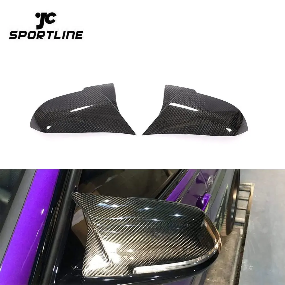 Dry Carbon Fiber M3 Style F30 Mirror Caps For BMW F20 F22 F31 F34 GT F32 F33 F36 2014-2019