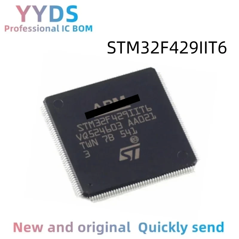 

STM32F429IIT6 STM STM32F STM32F429 STM32F429II STM32F429IIT оригинальная микросхема MCU LQFP-176