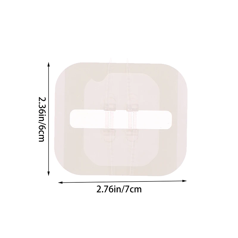 Dispositivo de fechamento de bandagem, sem sutura, curativo para ferida, Zip Sutura Band Aid, band-aid indolor, 6x7cm, 1 caixa