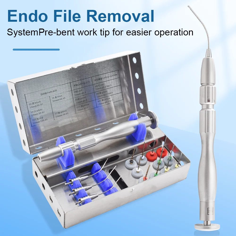 New Den tal File Extractor Holder Endo Root Canal Teeth Treatment Tools Dentisty Drill Remover Kits Dentist Instrument For cli n