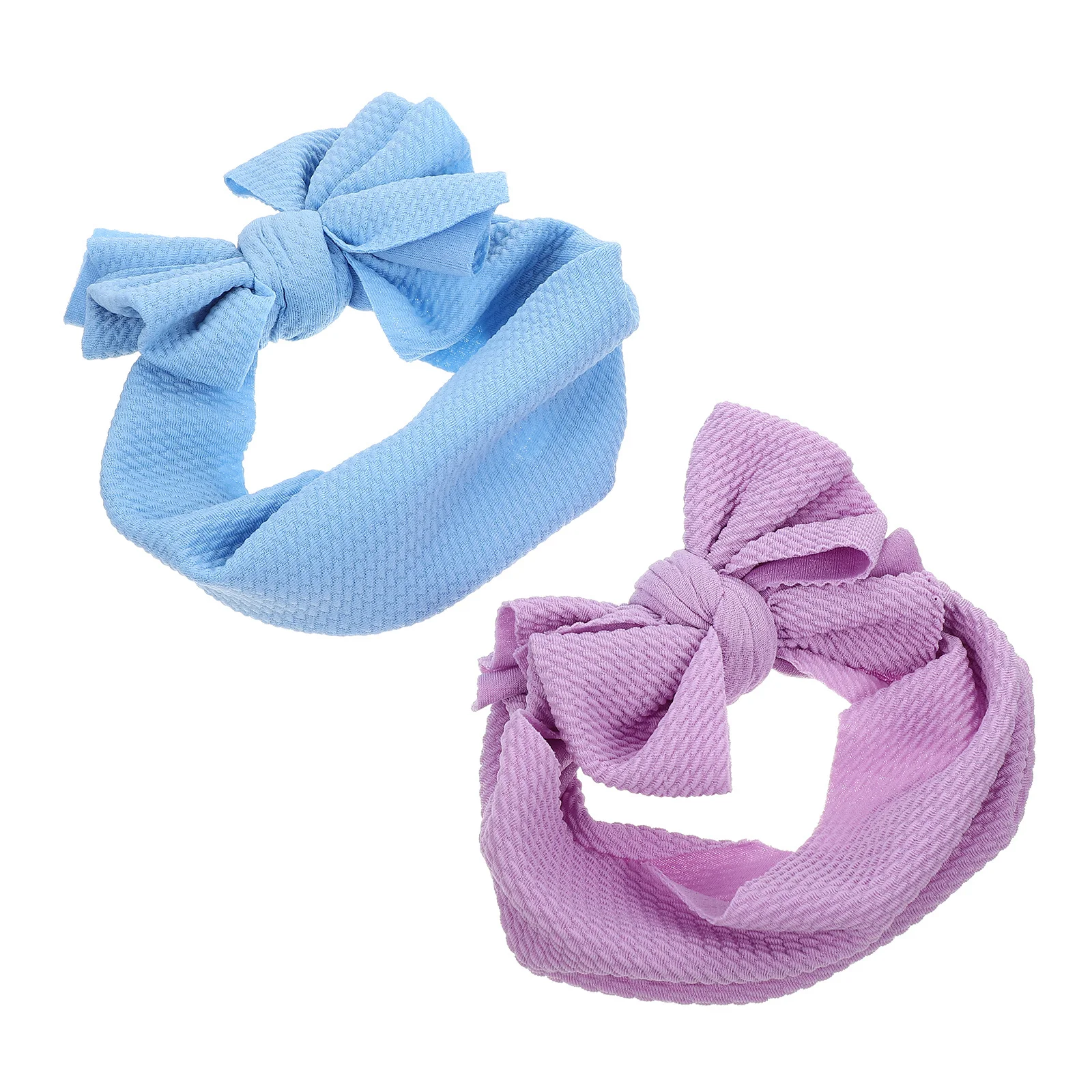 

2Pcs Dog Bow Headwear Decorative Pet Hairband Stretchy Comfortable Fit for Puppies and Dogs Fun Party Atmosphere Photo Taking