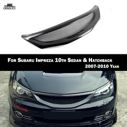 Real Carbon Fiber Front Bumper Grille Air Intake Grill For Subaru Impreza 10th 2.0R 2.5T WRX STI 2007 2008 2009 2010 Car Styling