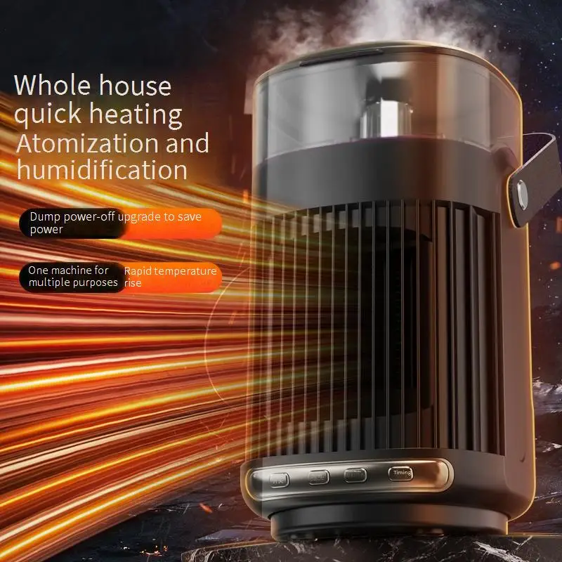 Venda quente aquecedor de espaço pessoal interno de inverno com ventilador de aquecimento ptc portátil e plugue da ue proteção contra superaquecimento segurança garantida