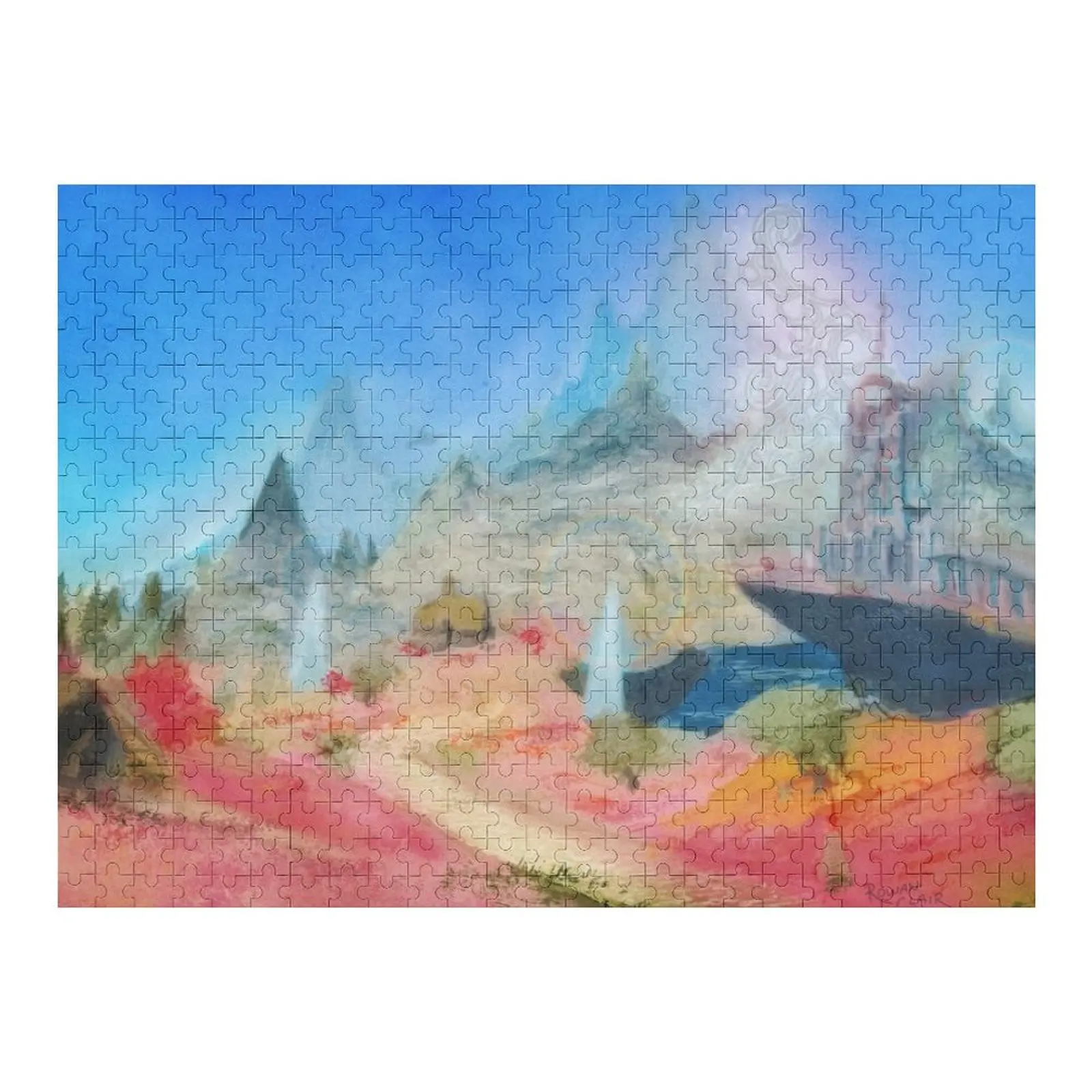 

Il Mheg, the Faerie Kingdom Jigsaw Puzzle Baby Wooden Wood Adults Customizeds For Kids Puzzle