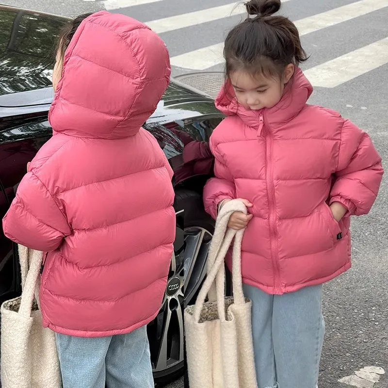 

Dongxin Short Thickened Baby Children's Down Cotton Clothes Boys and Girls Middle and Older Children's Cotton Clothes