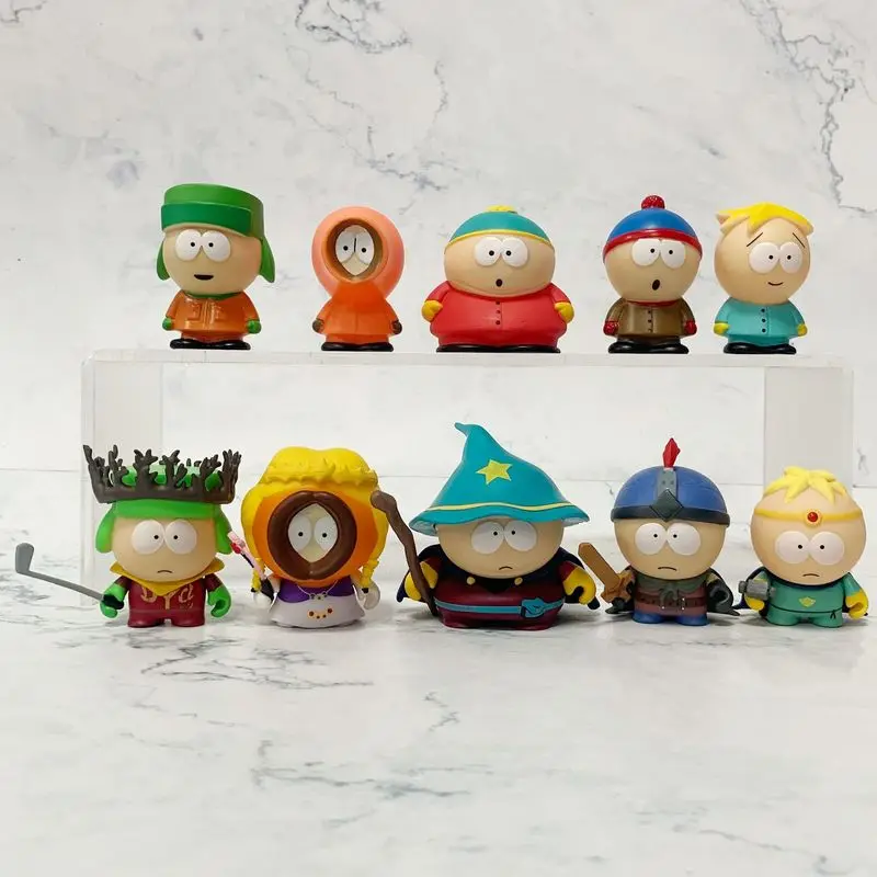 

5pcs Set Southern Park Action Figure Toy Stan Eric Creative Austral Park Doll Decoration PVC Moldel Boys Girl Toy Gifts