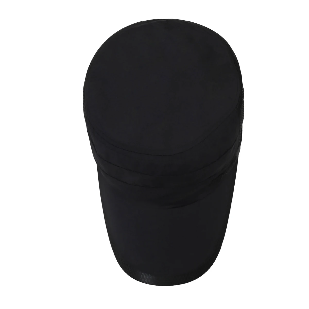 Schnelltrocknender Sonnenschutzhut für Frühling/Sommer, leichte, atmungsaktive Mesh-Baseballkappe, lässiger, flacher Militärstil-Modehut – Detail 12