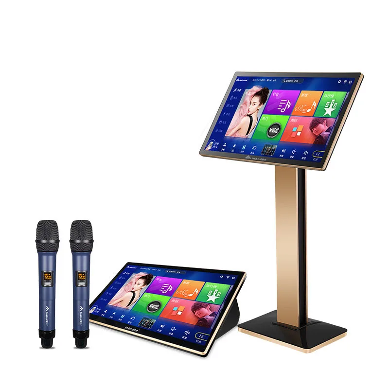 

Karaoke Player Touch Screen Intelligent Voice Keying Real-time Score Professional Karaoke System fit KTV Bar Home Party