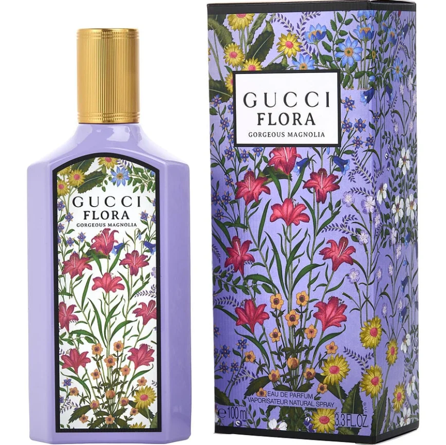 

Gucci Flora Gorgeous Magnolia женский спрей для парфюмерии 100 мл Woody ароматизатор для заметок с оригинальным, стойким ароматом