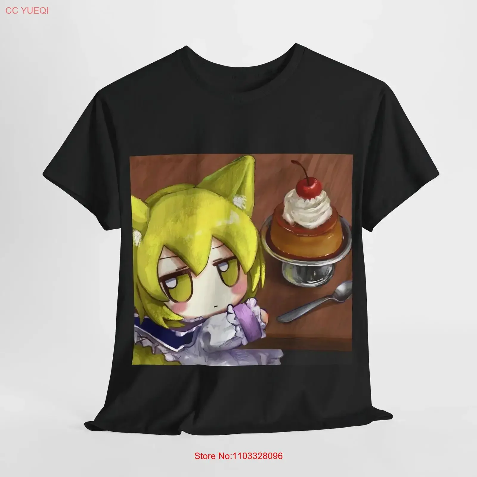 TouHou Project Yakumo Ran Fumo Kawaii футболка винтажная стираная повседневная универсальная унисекс модная мужская стильная футболка