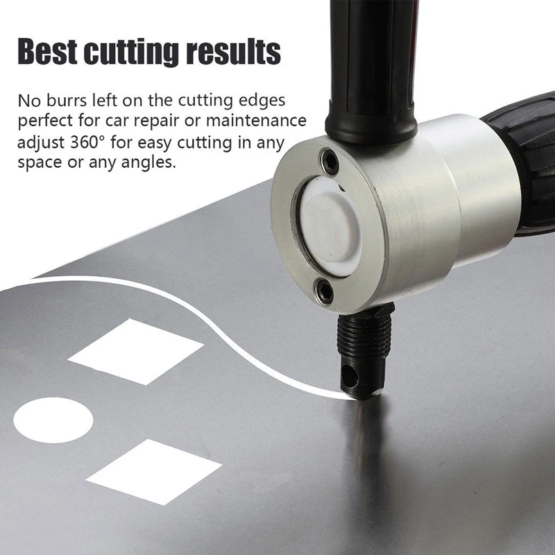 Double-Headed Metal Sheet Cutter Iron Sheet Cutting Tool Hole Opener Cutting Saw Tool