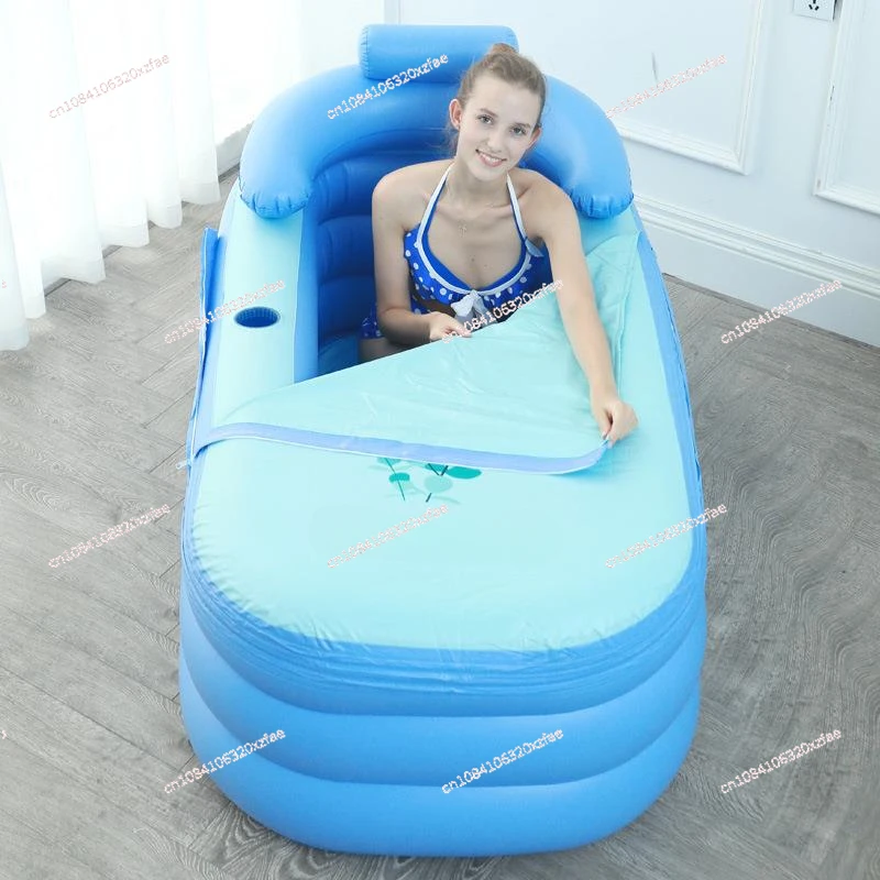 Folding Inflatable Spa Massage Bath Bucket Foot Adult Bath Bucket