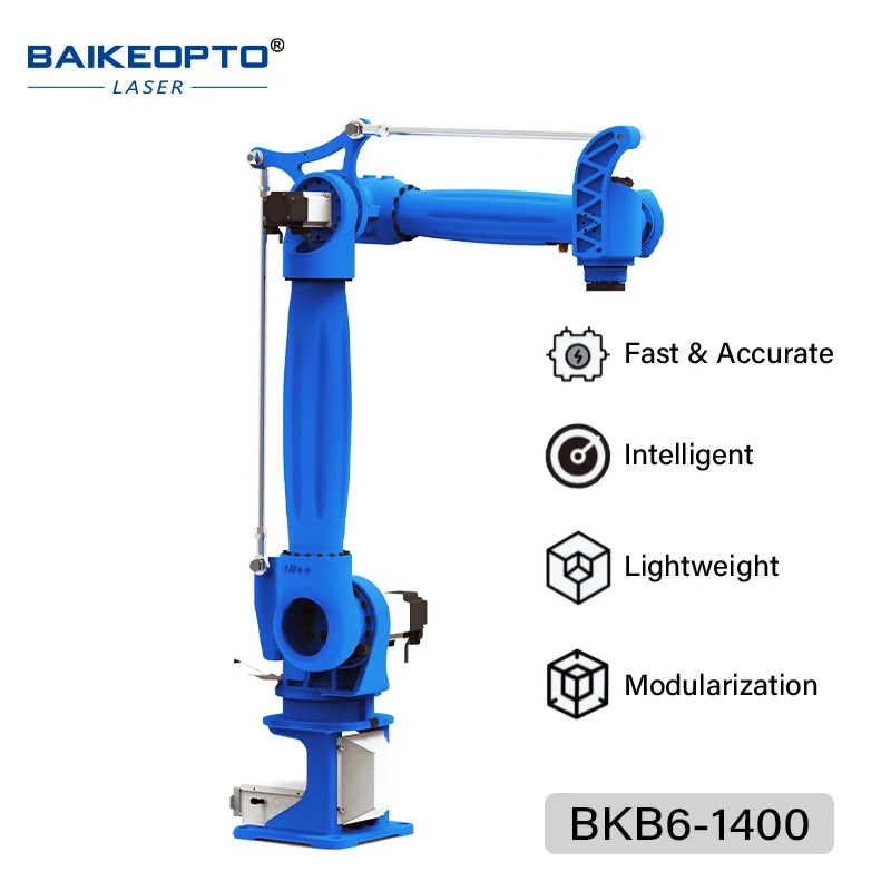 BKB6-1400 4-Axis Robotic Arm for Pick and Place Applications Industrial Robotic Arm for Welding Painting  and Assembly