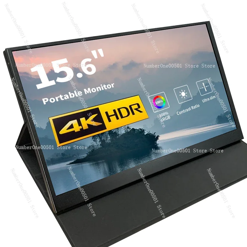 High Definition 4K Computer Touch 1080P Notebook Extended Screen 144Hz Built-in Battery Portable Display