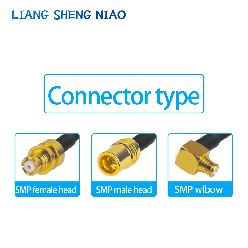 Smp Male and Female Connecting Cable Extension Cable Adapter Cable Gop Cable Double Male Double Female Male to Female 086/Rg405 Semi-Flexible Rf Cable