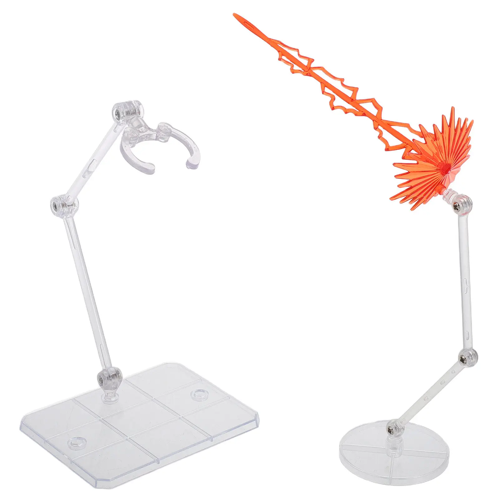 

1Set Energy Effect Piece Stand Hardwearing Assembly Holder for Action Figure Display Base Car Dashboard Accessories Unique Scifi