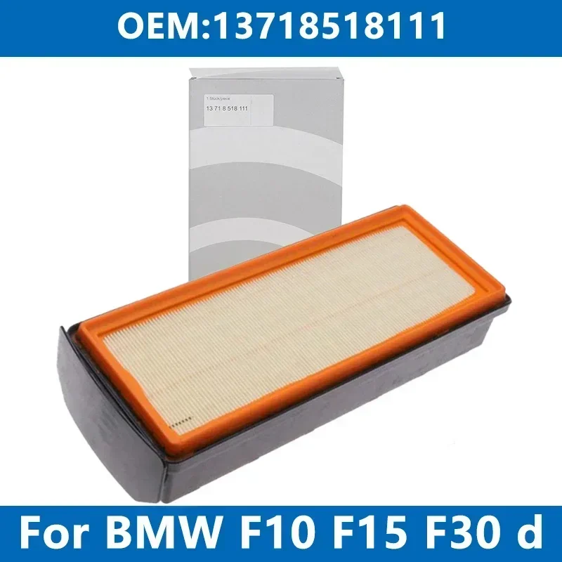 Car Engine Air Filter Cleaner Element 13718518111 For BMW F30 F34 F31 F36 F07 F10 F11 F25 F26 F15 330d 430 535 730 X3 X4 X5 X6