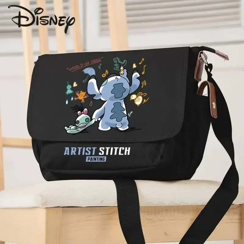 

Disney Stitch New Children's Crossbody Bag Cartoon Cute Children's Shoulder Bag Fashion Trend Children's Shoulder Crossbody Bag