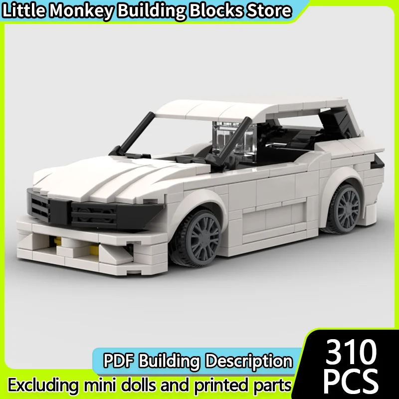 

Speed Racing Car Model MOC Building Bricks Astra L Compact Car Modular Technology Children Holiday Gifts Assemble Toys Suit