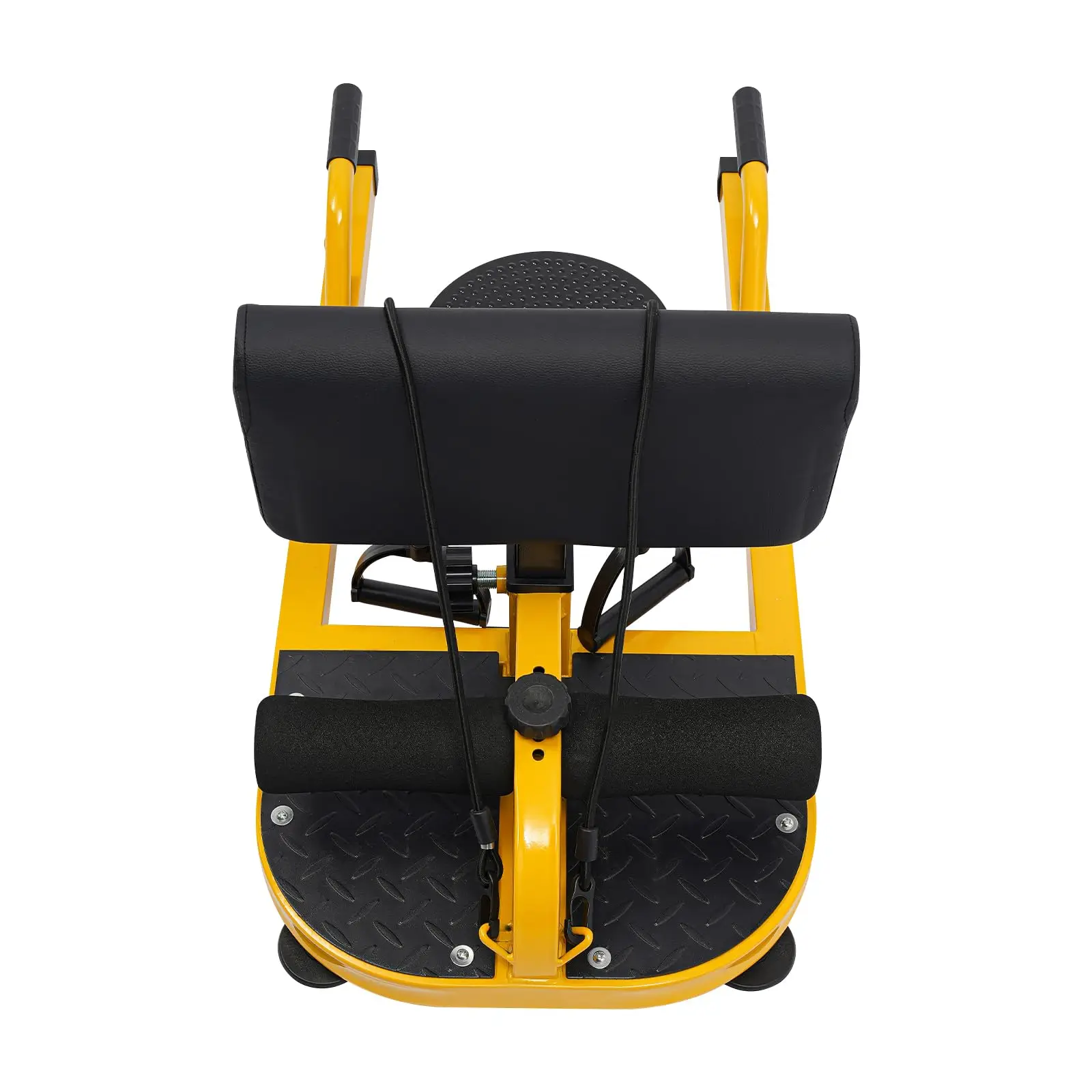 آلة القرفصاء العميق، أداة القرفصاء سيسي متعددة الوظائف مع مسند ظهر وخطافات للساق قابلة للتعديل، معدات اللياقة البدنية المنزلية للجلوس