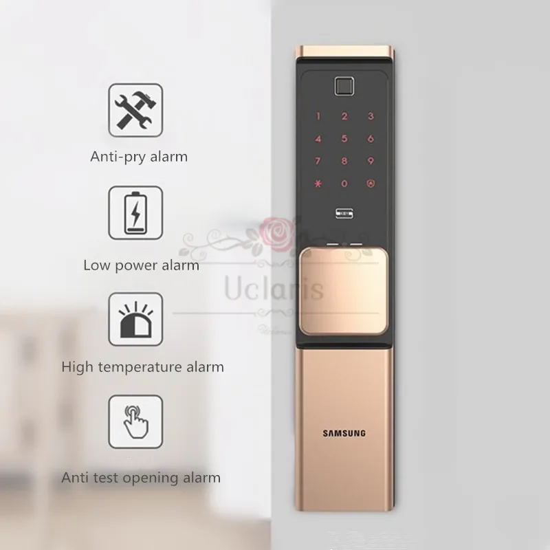 Samsung Smart Digital Fingerprint Lock SHP-DR719 Security Automatic Anti-theft Door Electronic Password Home Doorlock