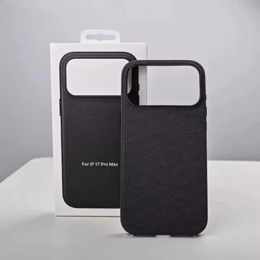 New Original Technology Woven Magnetic Case For iPhone 18 Pro 17 16 15 14 13 Pro Max For Magsafe Wireless Charger Official Cover