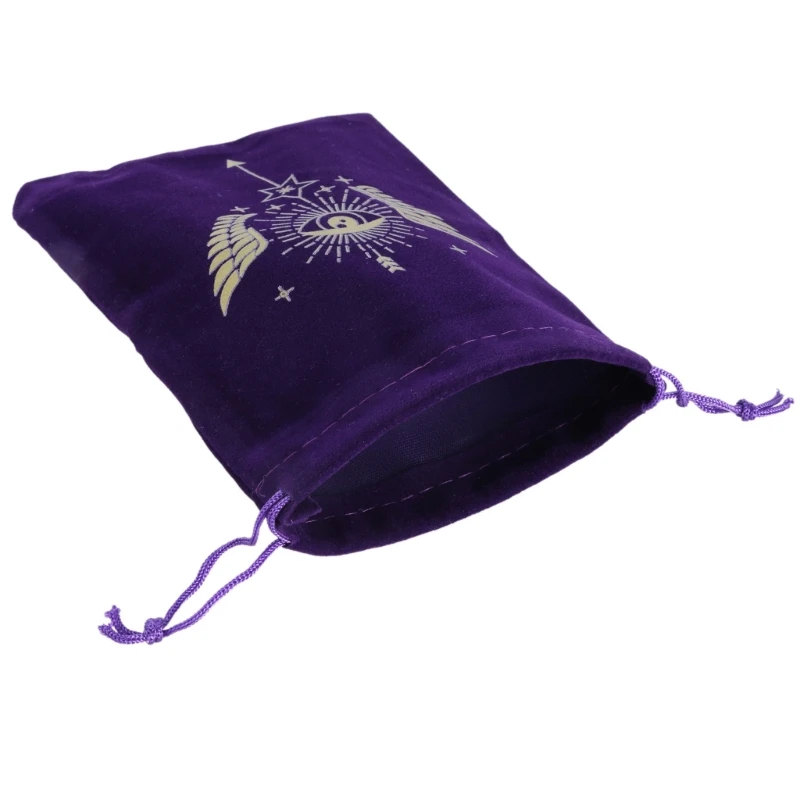 Velvets Tarot Rune Bag Dices Drawstrings Pouches Jewelry Organizers Gift Bag