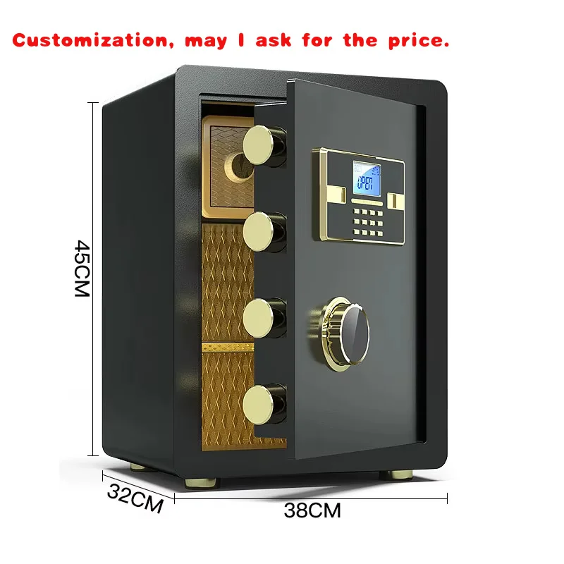 

custom.XBT Office High Security Steel Electronic Digital Safe Box Big Secret Metal Safe