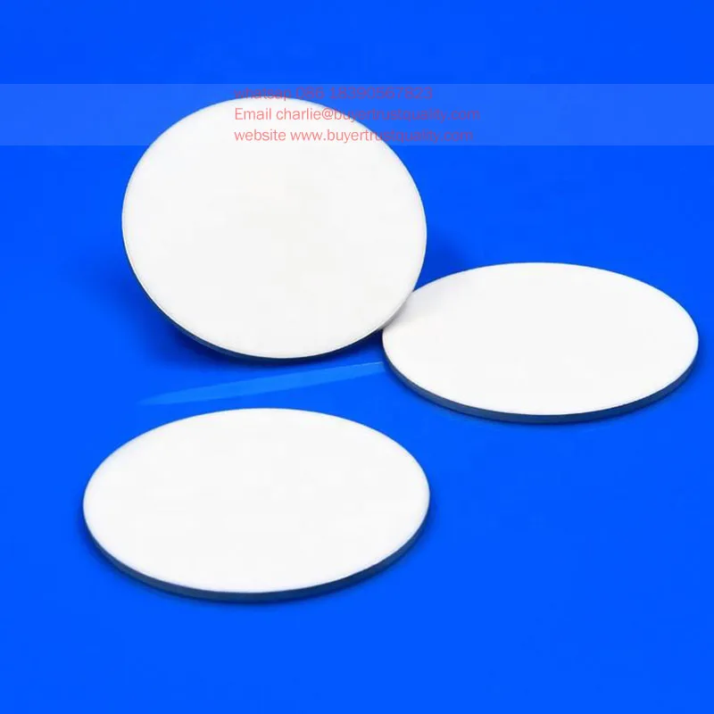 manufacturers 95 Al2o3 Metallized 99% Alumina Ceramic Metallisation Plate For Window Ceramic ceramic parts customizing