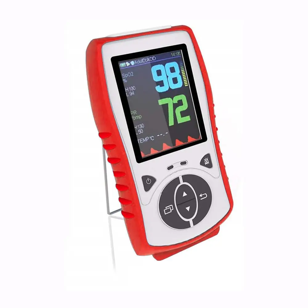 

Vet Pulse Oximeter LCD Handheld Vital Signs Monitor For Dogs Rechargeable Battery Veterinary Use
