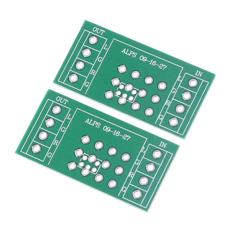 2PCS Potentiometer PCB Board Für Verstärker PCB Für ALPS 09 Typ 16 Typ 27 Typ
