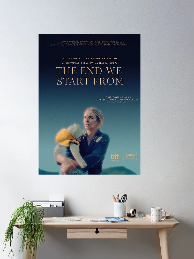 The End We Start From (2023), Print Art Canvas Poster, For Living Room Decor Home Wall Picture