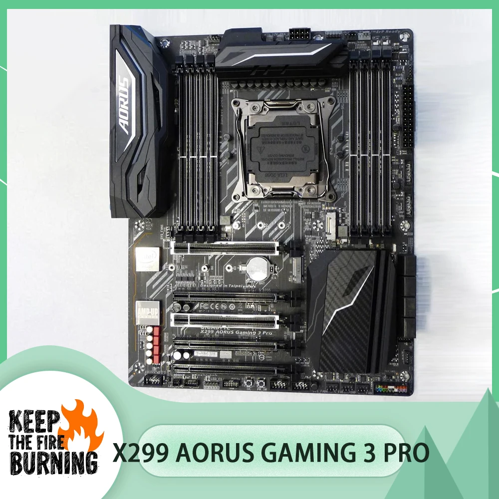 For Gigabyte LGA2066 Support Core X-Series Processors ATX 8*DDR4 256GB Motherboard X299 AORUS Gaming 3 Pro