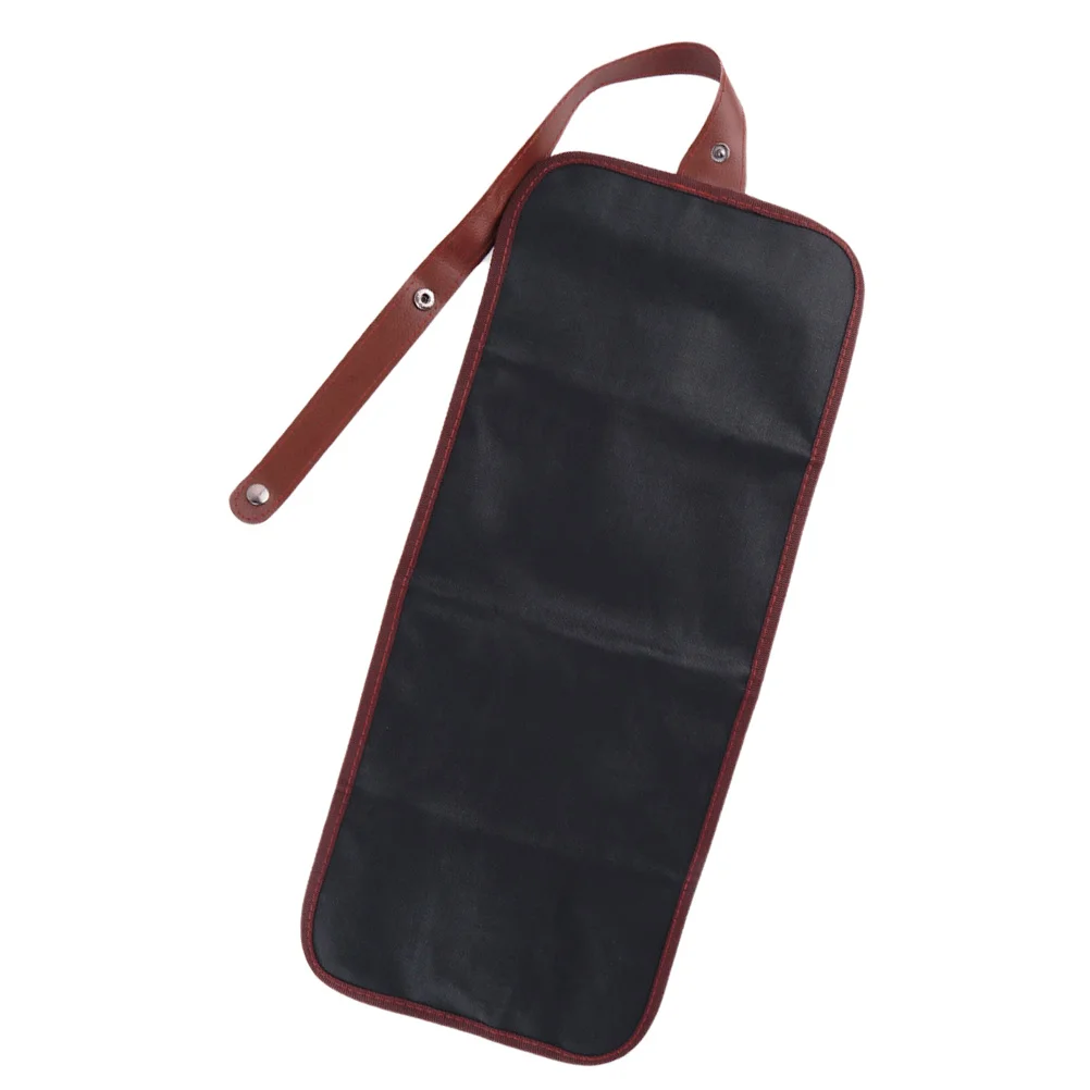 36セクション キャンバス ペンケース ロールアップオーガナイザー 色鉛筆 マーカー クレヨン 画材 描画ツールバッグ