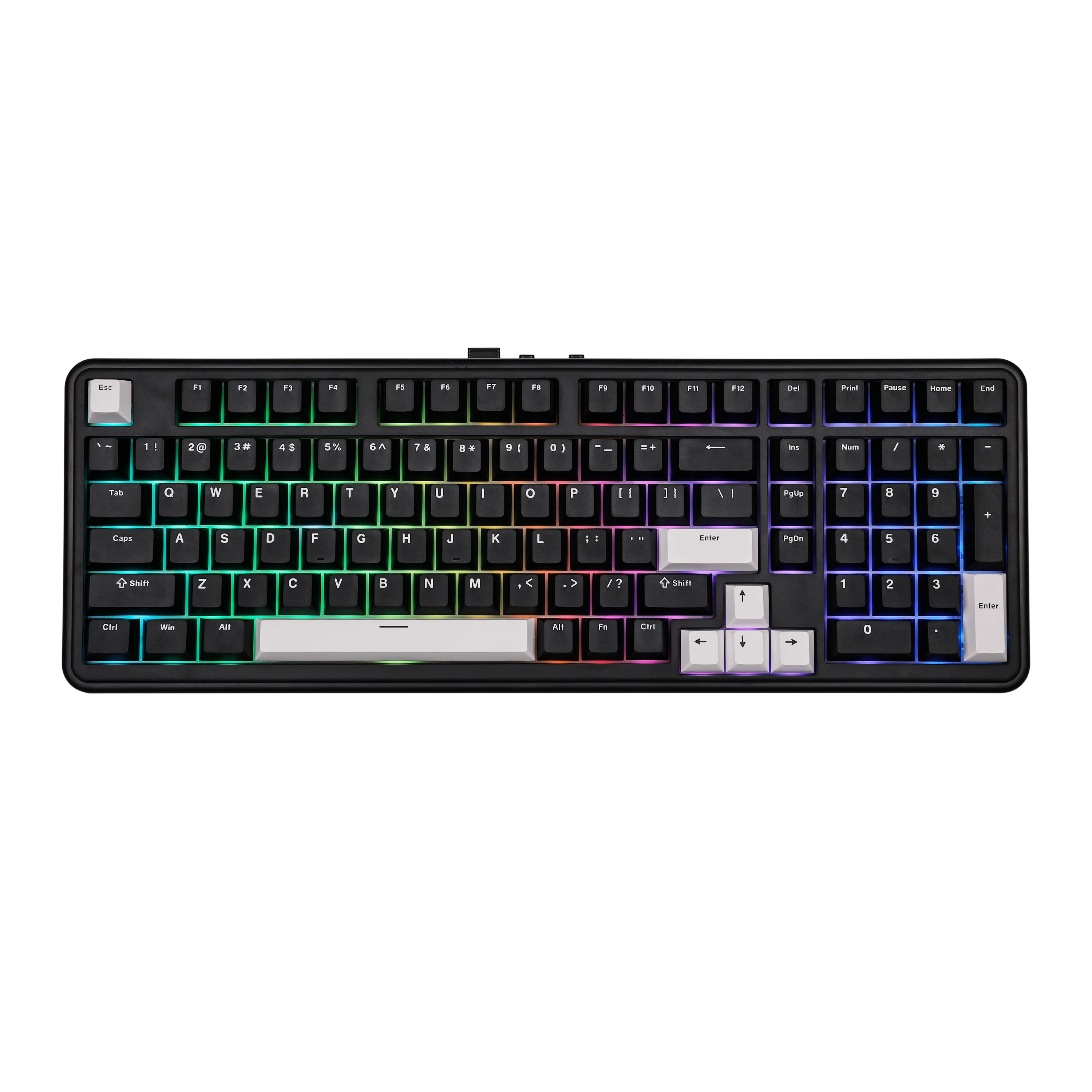 

Механическая клавиатура EPOMAKER TH99/TH99 Plus, 96% QWERTY, раскладка ANSI US, крепление Gasket-Mounted, проводная/беспроводная (Bluetooth 5.0/2.4G), RGB-подсветка