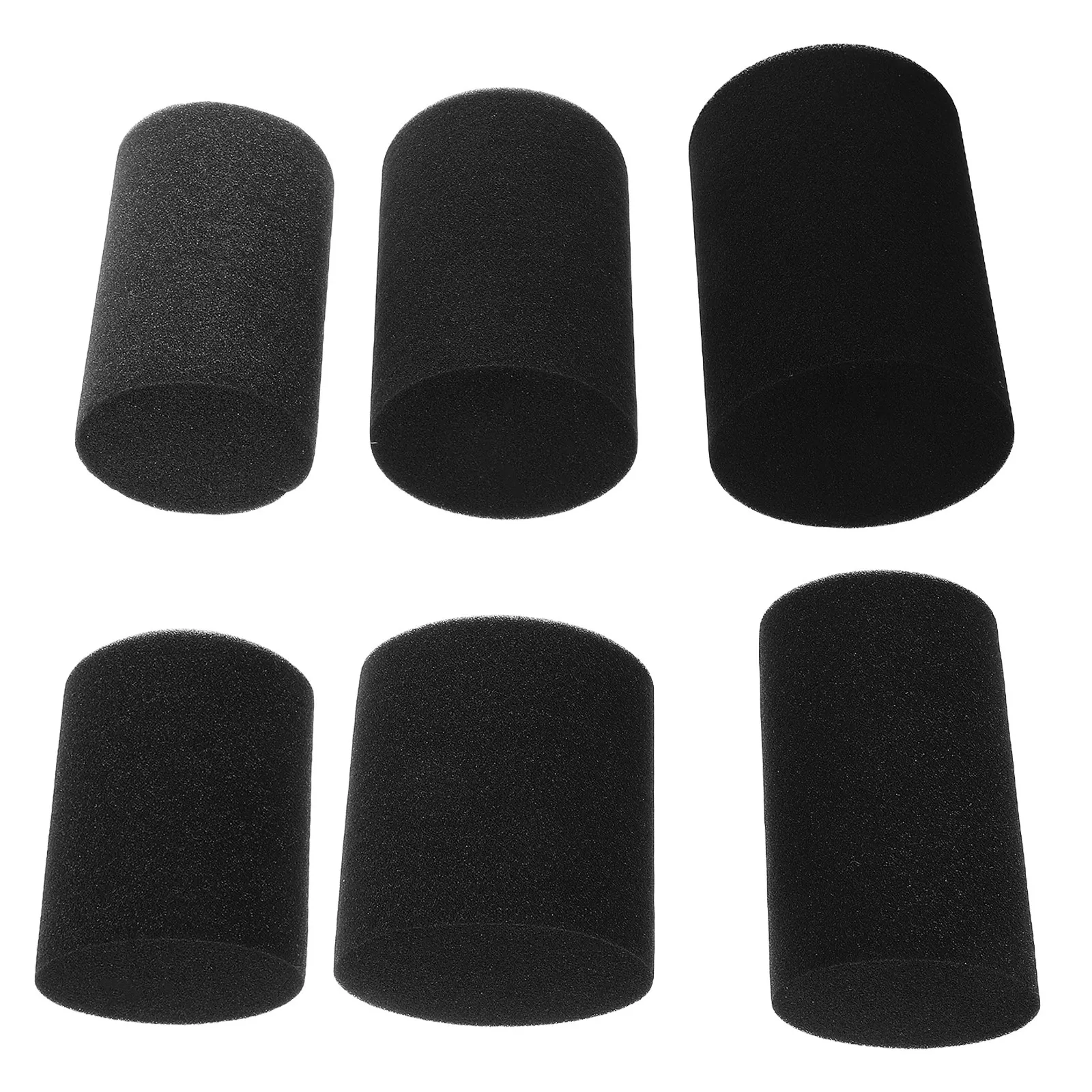 

Набор из 6 черных мягких эластичных губок-вкладышей для вращающегося устройства для формовки стаканов, замена для Smooth Tumbler Spinner