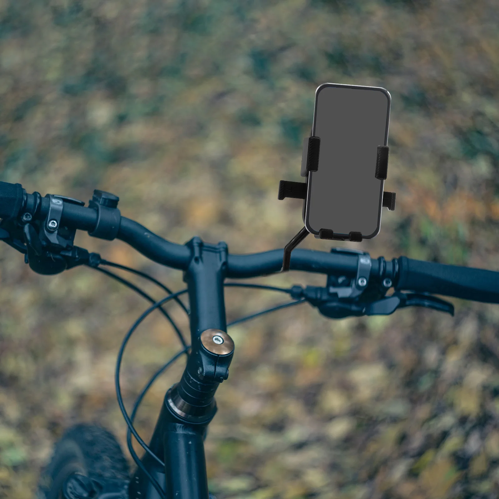 

Universal Anti Vibration Phone Mount For Motorcycle Bike Scooter Shockproof Handlebar Stem Holder 360 Rotation Bicycle Cradle