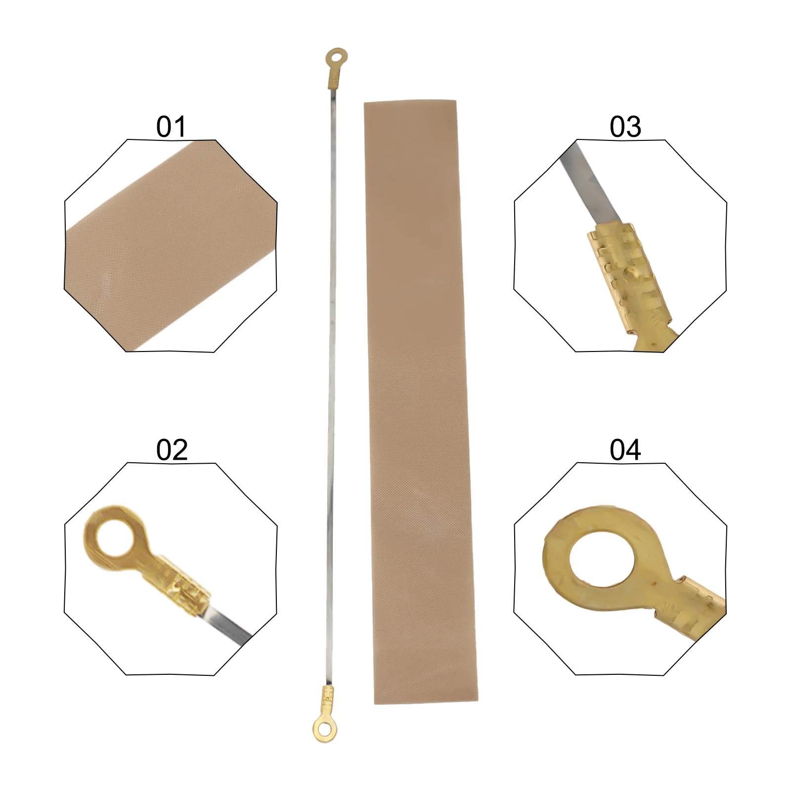 Machine Impulse Sealer Manual Heat Wire Element Strip Sealing Machine 200/300/400mm High Temperature Cloth+Heating Wire