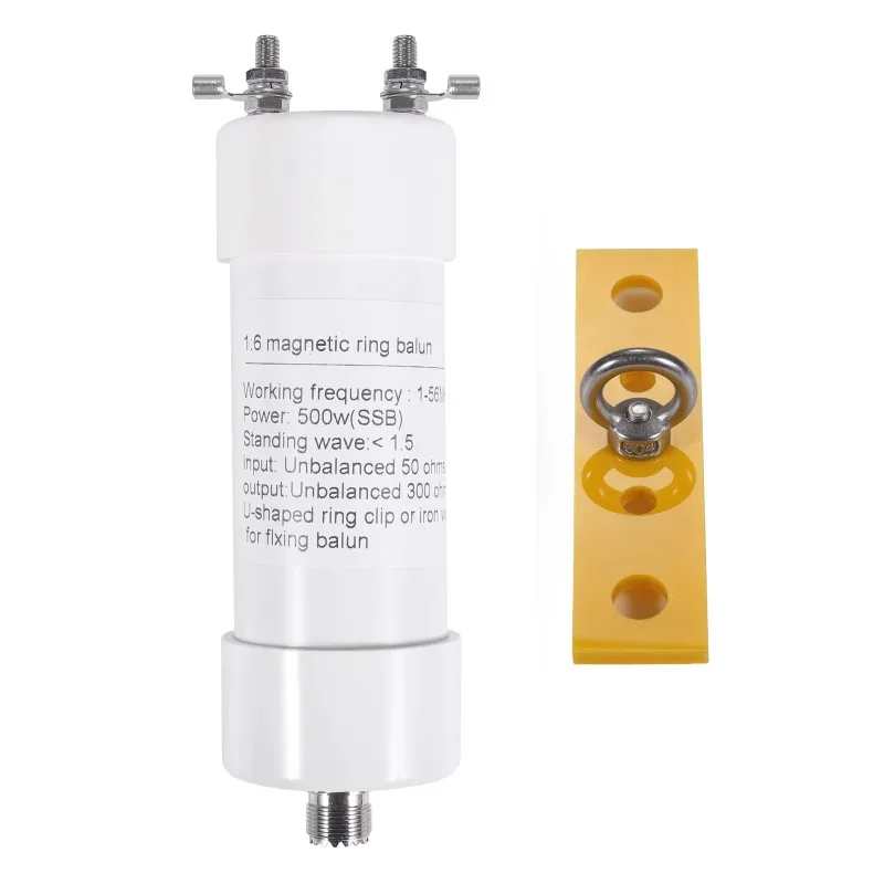 

500W High Power 1:6 Transformer 50Ω to 300Ω Short Wave Radio Dedicated 1-56MHz High Frequency Converter