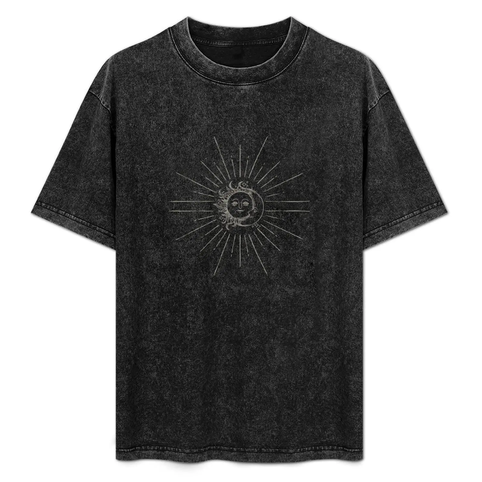 

Celestial Sun & Moon T-Shirt Ultra Soft Breathable Tee Top