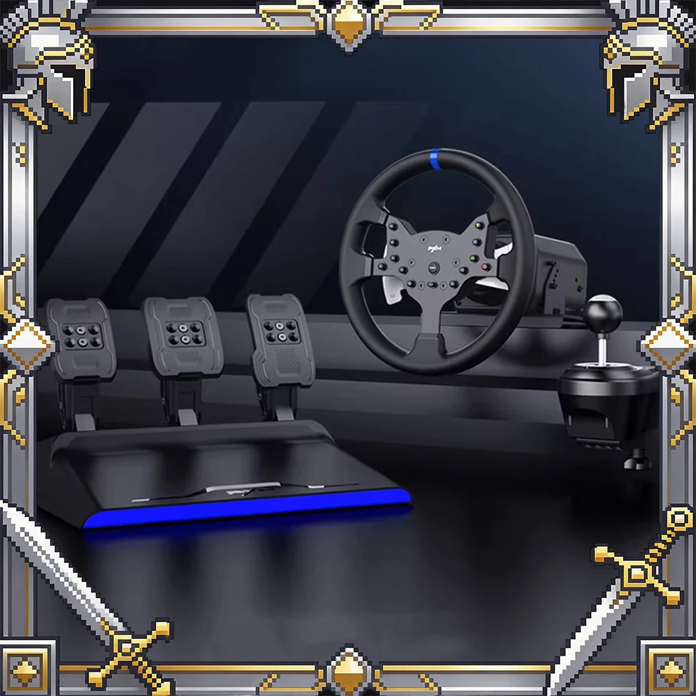 

Игровой руль-симулятор PXN V99 с силовой обратной связью 3.2 Нм для ПК (Windows 7/8/10/11), PS4, Xbox One, Xbox Series X/S