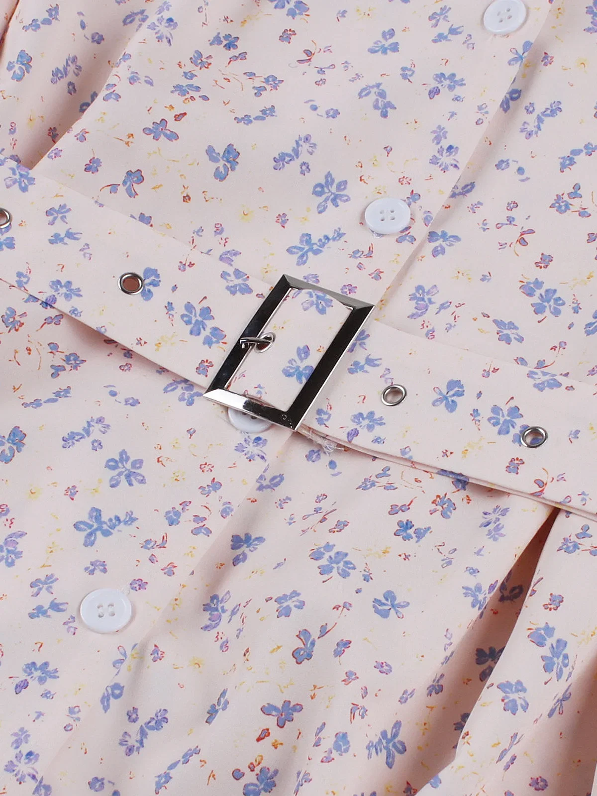 2025 빈티지 싱글 브레스티드 여름 셔츠 드레스 50년대 60년대 턴다운 칼라 플로럴 프린트 캐주얼 여성 벨티드 A라인 롱 드레스