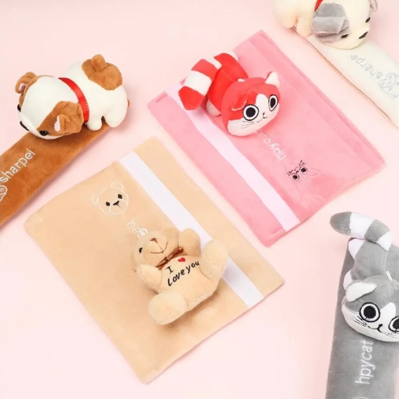 Cute Animal Seat Belt Accessories Car Seat Belt Pads Universal Strap Pad Cushion Cover Car Belt Protector Safety Cover