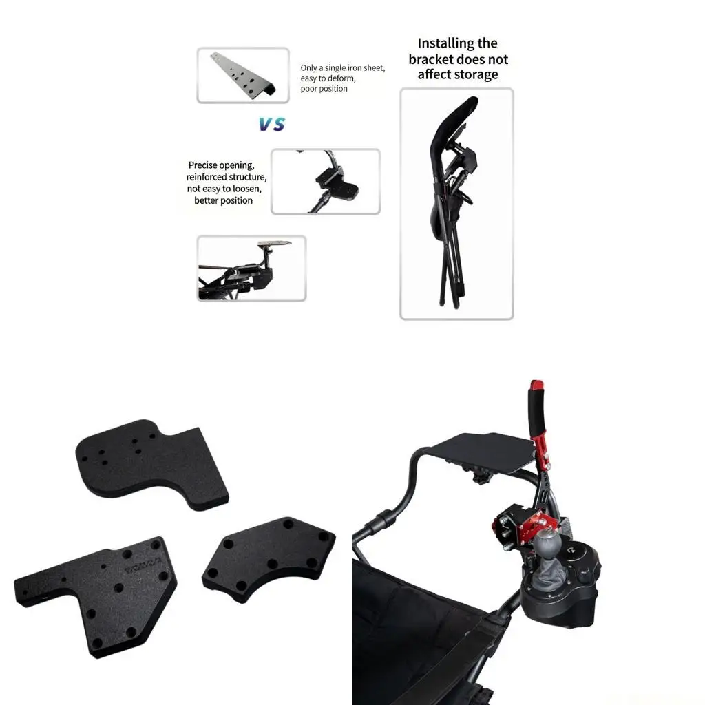support-levier-vitesse-course-robuste-e56b-pour-g29-g923-installation-rapide