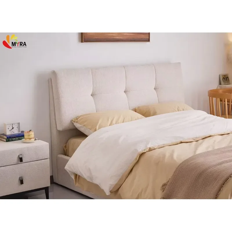 2026 Contemporary Minimalist Full-Size Upholstered Storage Bed Frame with Ample Hidden Storage for Modern Bedrooms