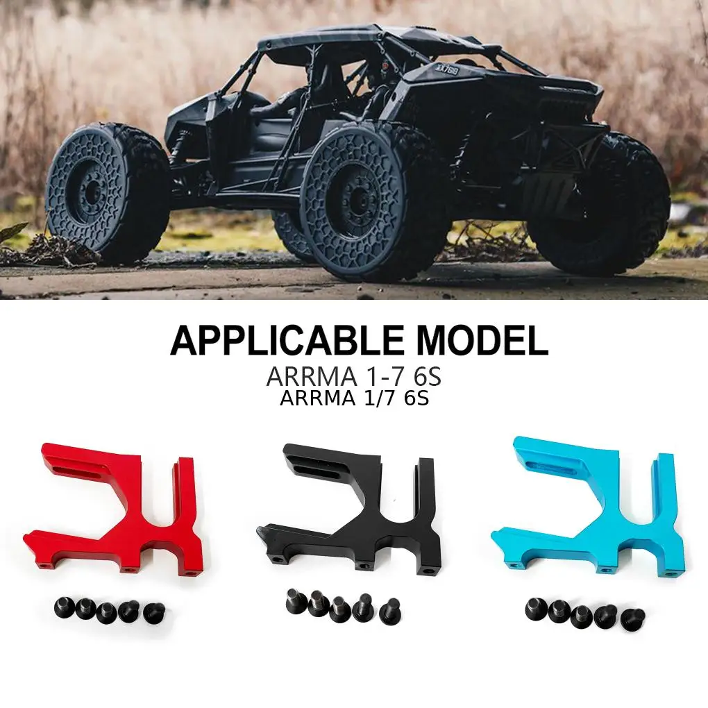 RCGOFOLLOW 1/7 알루미늄 합금 조정 가능한 모터 마운트, RC 업그레이드 부품, ARRMA 6S RC 자동차 부품, RC 자동차 액세서리