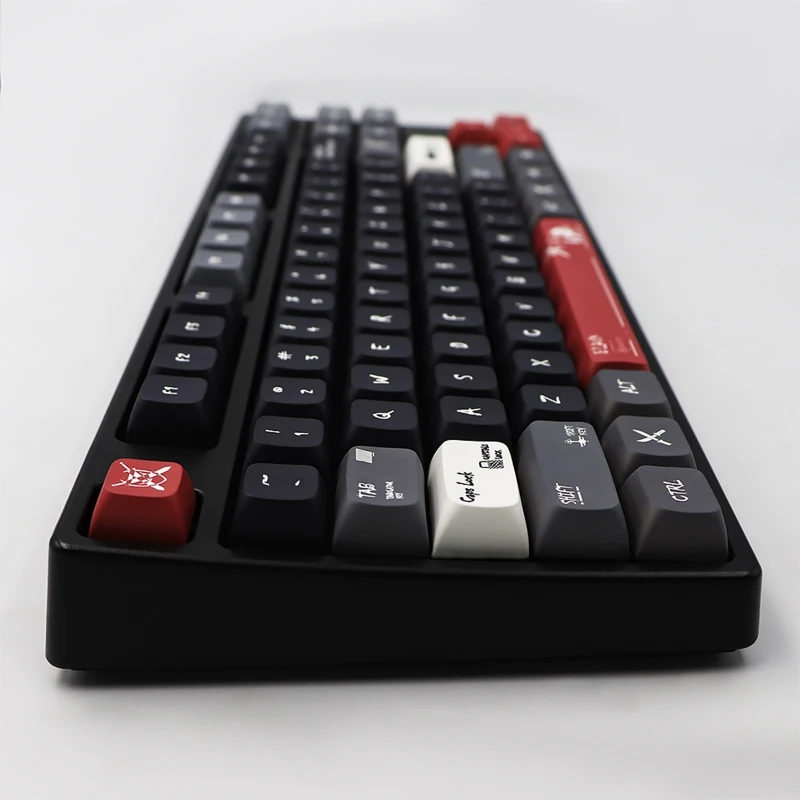 

133pcs PBT Keycap XDA DYE-SUB Keycap for RK61/GK61/GK64/68/84/980/GMMKPRO Cherry MX Mechanical Keyboard