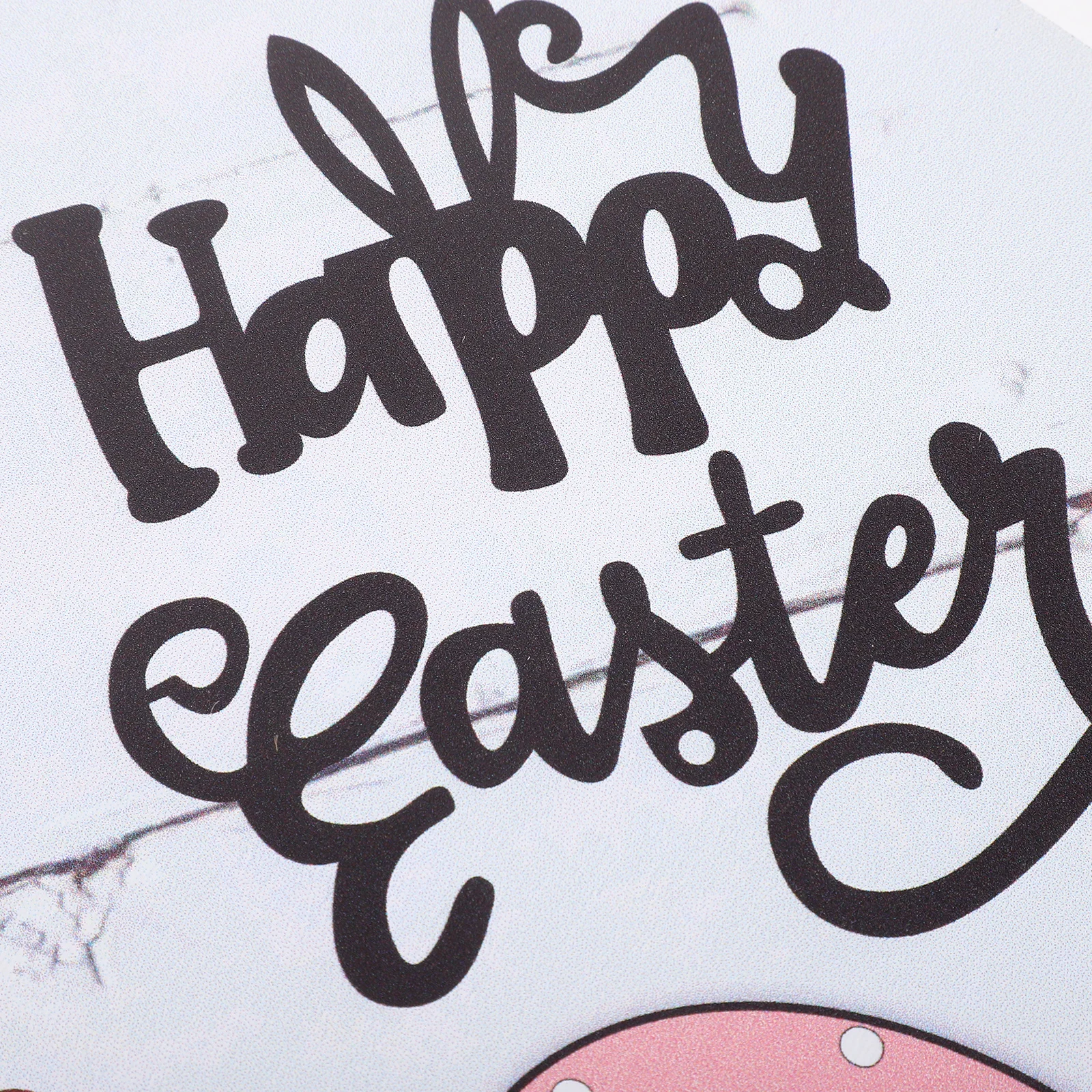 

Easter Wood Sign Hanging Door Sign Round Happy Easter Plaque Front Door Decoration Wall Art Wall Decor