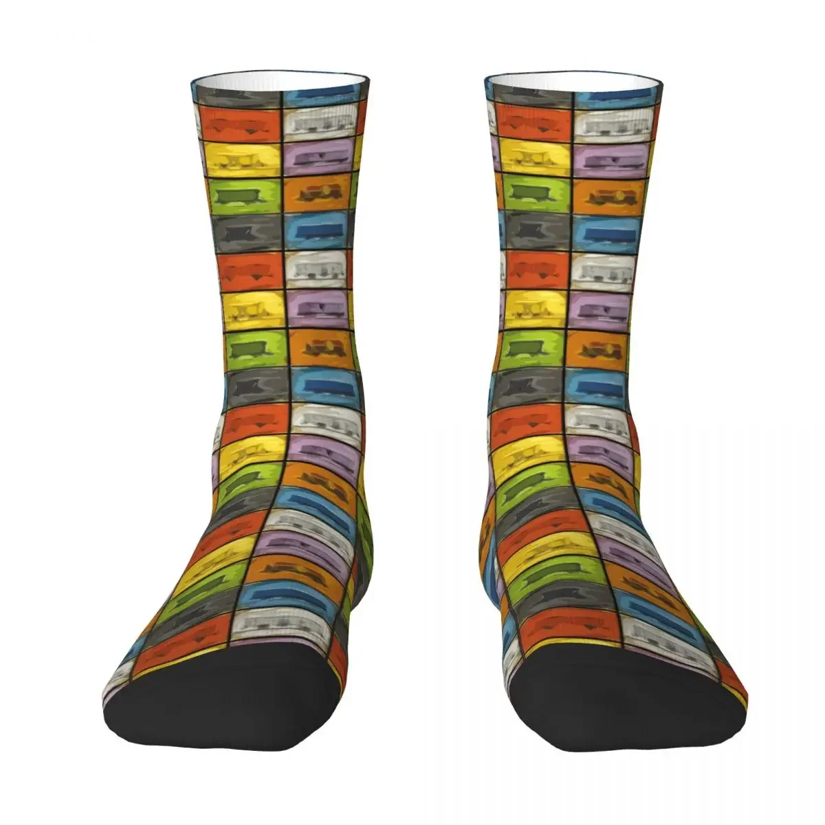 Ticket To Ride Trains Socks Autumn Stockings Vintage Men's High Quality Socks Design Cycling Non Skid Socks